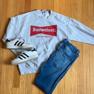 🍻 Budweiser King of Beers Sweatshirt 🍻